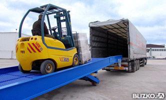 Рампа мобильная с опорой на кузов автомобиля